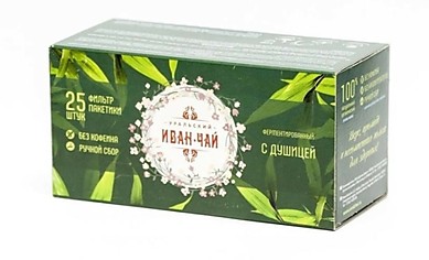 Иван-чай с душицей, в фильтр-пакетах