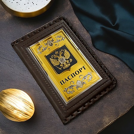 Обложка на паспорт ручной работы "Гражданин". Златоуст